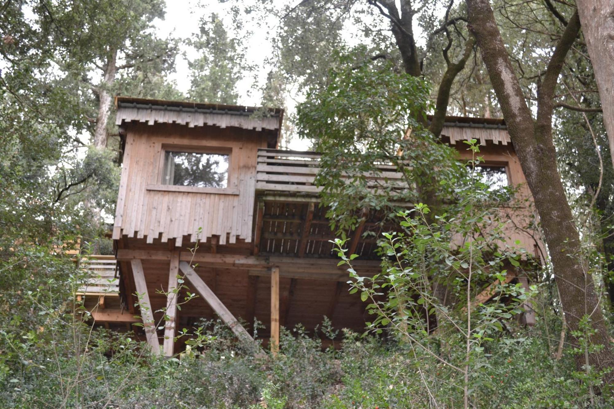 Les Cabanes Dans Les Bois Logis Hotel Villedubert المظهر الخارجي الصورة