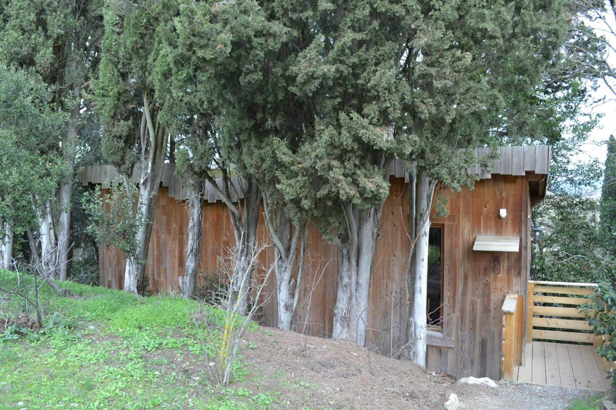 Les Cabanes Dans Les Bois Logis Hotel Villedubert المظهر الخارجي الصورة